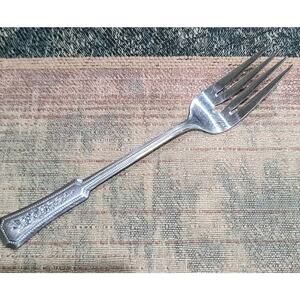 ROGERS - LANDSCAPE PATTERN - 7" SALAD FORK - STAINLESS STEEL - KOREA